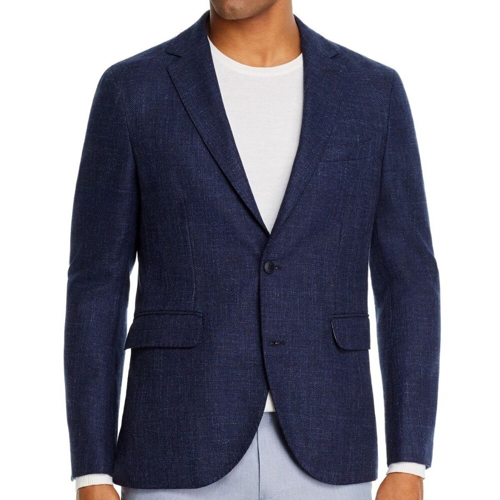 Dylan Gray Comero Wool-Blend Blazer, Navy, Brand New with tags  42R